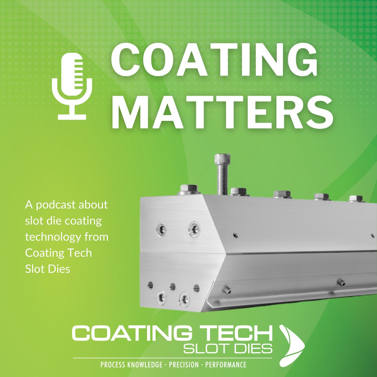 When you are looking for a high-quality technical podcast focused on slot die coating technology, look no further than Coating Matters. Get all of our episodes for free here: podcasters.spotify.com/pod/show/slotd…