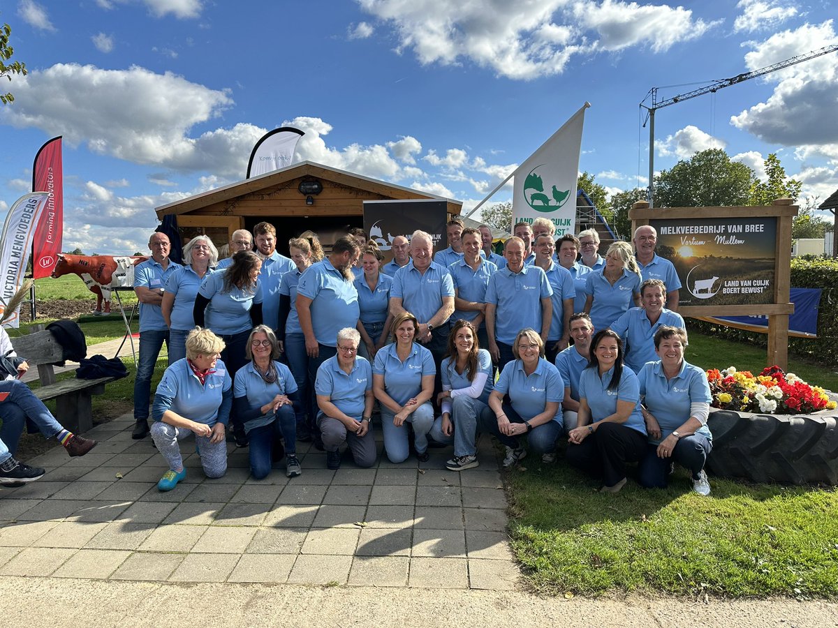 Speciaal om afgelopen vrijdag in #vortum-mullem te zijn bij Fam van Bree. Bouwen aan een toekomstbestendige landbouw.
#landvancuijk #boerbewust