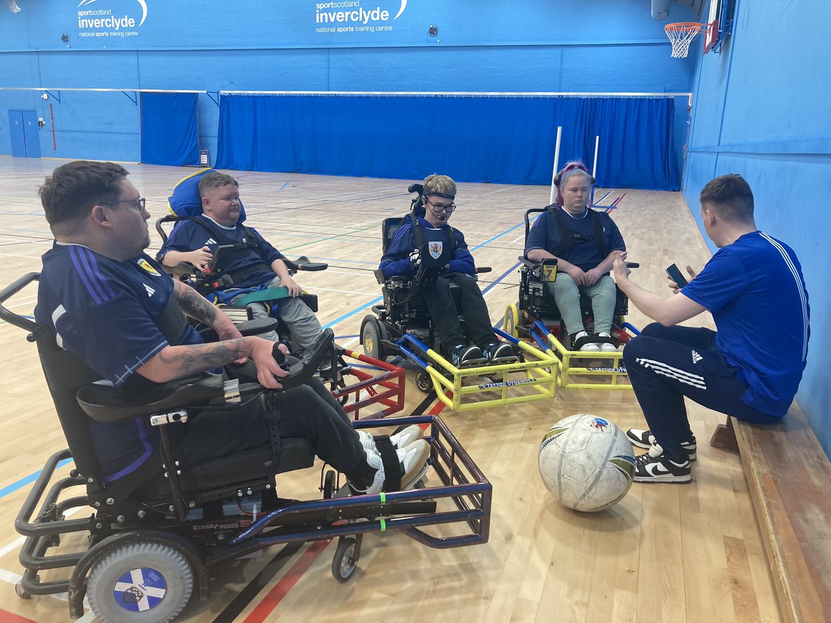 A fantastic three days spent at <a href="/InverclydeNSTC/">Inverclyde NSTC</a> for our Scotland camp 🏴󠁧󠁢󠁳󠁣󠁴󠁿 Euro 25 preparations well and truly underway 
The squad supported by Andrew, Nathan and Kelsey who performed very well 👏🏻 
Lots of learning through analysis 🧠 

Well looked after by the staff all weekend