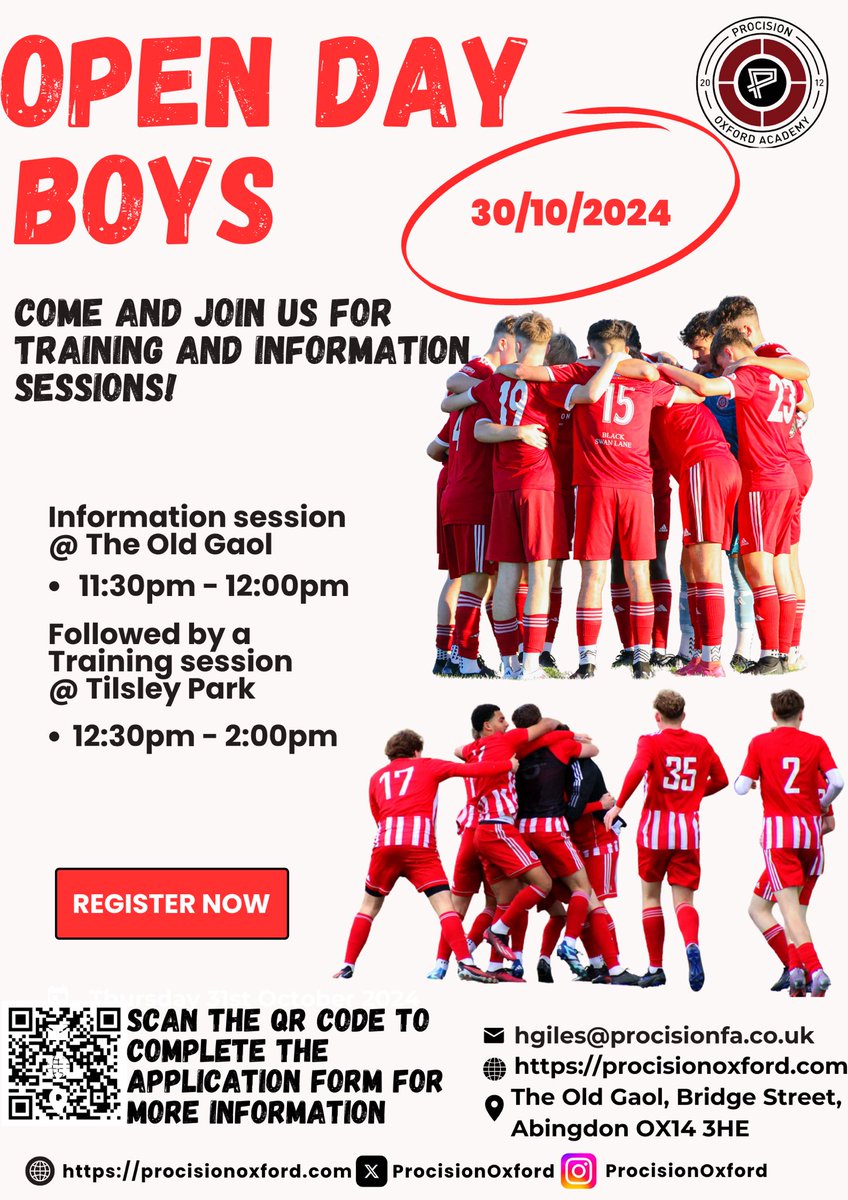 Procision Oxford Football Academy tweet media
