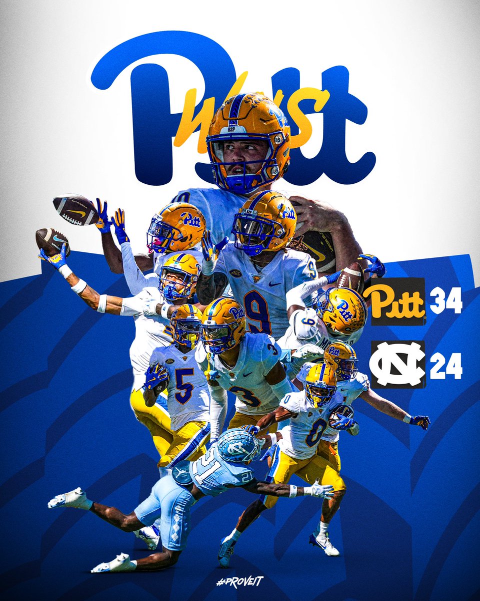 1-0!!! Great start to ACC play!! See you back at Acrisure Stadium this Saturday! #ProveIt #H2P