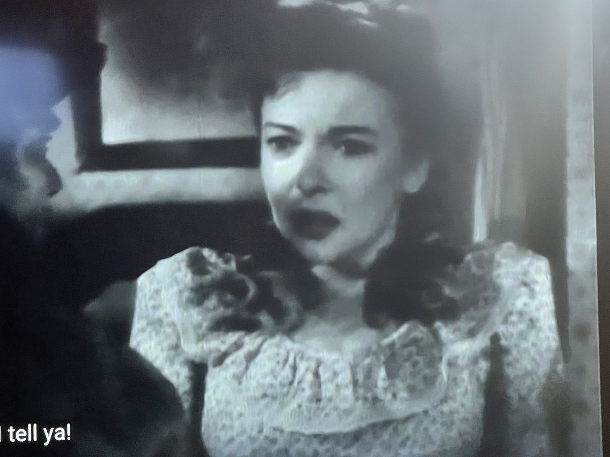 Condimentgrrl's tweet photo. I remember this one and the great line “Your hate creeps up and down the stairs.” #TCMParty #DeepValley https://t.co/F0wXVUxhJ4