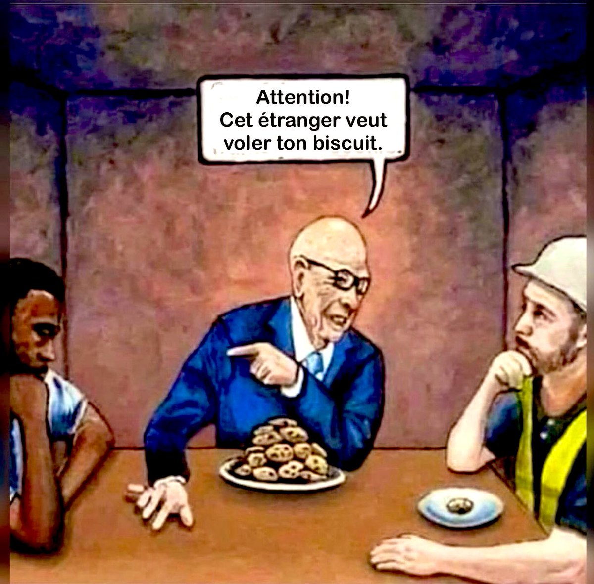 Le discours tenu aux populations avant chaque élection en Occident, pourtant, on voit bien qui a tous les biscuits…