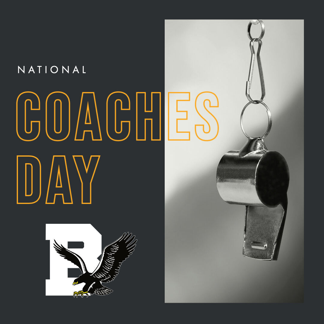 It's #NationalCoachesDay and we want to take a moment to say thank you to all the Brandon Blackhawk coaches and all the coaches throughout our community for everything you do for our children.

#WeAreBrandon #IAmABlackhawk