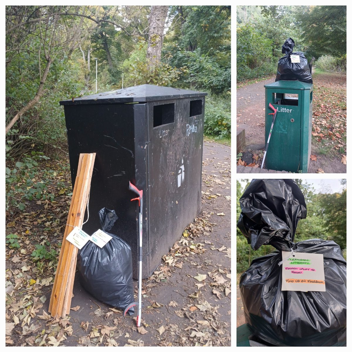 pjayvee38's tweet image. Who dumped that there?! 🚯
Tyre dumped on path #CorstorphineHill trundled over to bin for uplift 
More flytipping at Durar Drive 😒
No litterpicking today, 2️⃣ bags filled yesterday @Royal_High_Sch again...!
Wombles wage, a well battered £1 coin! 💰

#Reported
#ClermistonLitterati