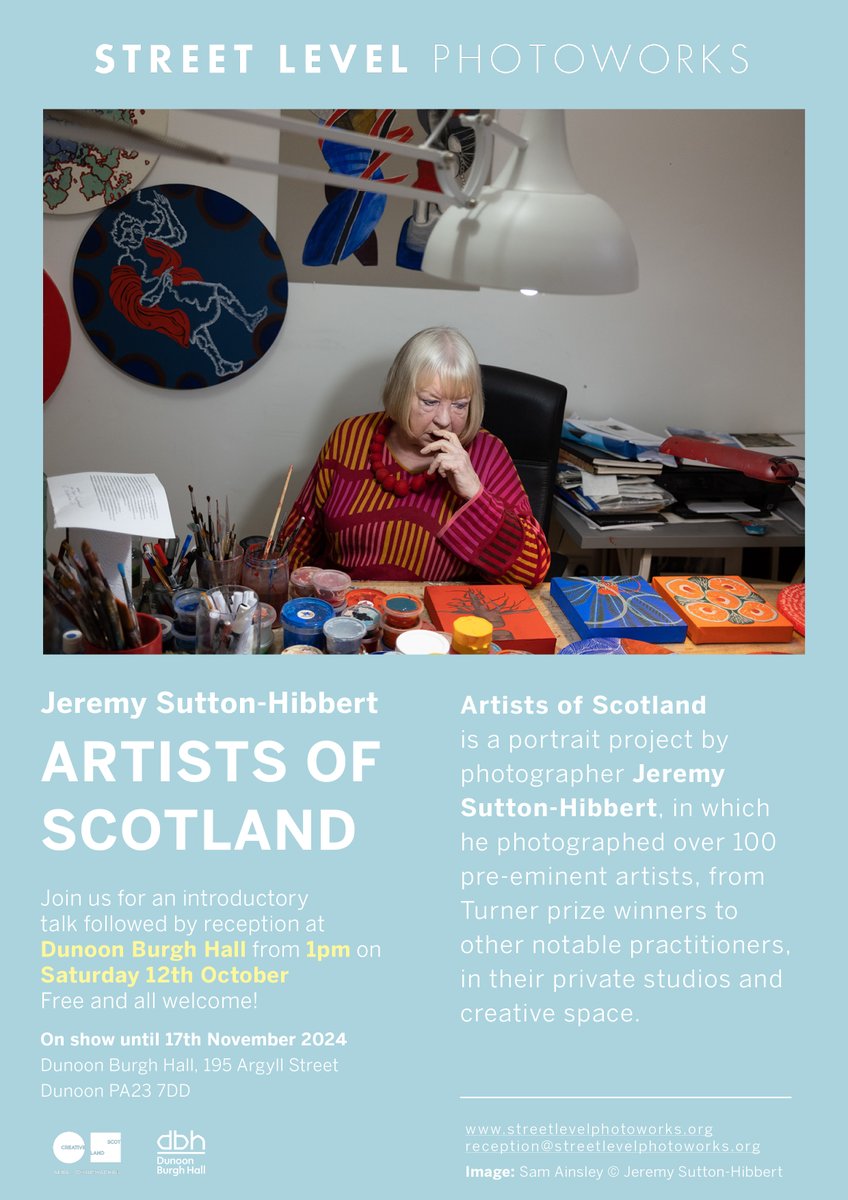 Street Level Photoworks (@streetlevel_) on Twitter photo Talk and Reception, 1pm Saturday 12th October at Dunoon Burgh Hall, exh Jeremy Sutton-Hibbert <a href="/JshPhotog/">J. Sutton-Hibbert</a> <a href="/CreativeScots/">Creative Scotland</a> <a href="/sca_net/">SCAN</a> Talk and Reception, 1pm Saturday 12th October at Dunoon Burgh Hall, exh Jeremy Sutton-Hibbert <a href="/JshPhotog/">J. Sutton-Hibbert</a> <a href="/CreativeScots/">Creative Scotland</a> <a href="/sca_net/">SCAN</a>