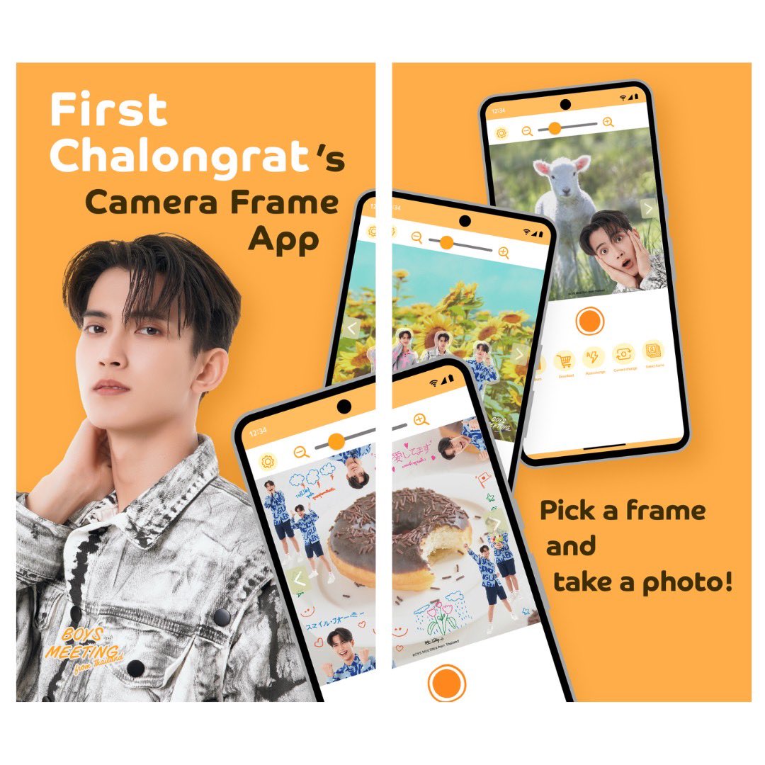 firstfh5's tweet image. 📸 แอพกล้อง “BMFT Camera2 ~ with First” พร้อมใช้งานแล้ว! แบบนี้ก็ถ่ายรูปด้วยกันได้แล้วนะ!

ดาวน์โหลด👇
r.iconit.jp/?icon=2024BMFT…　

@BoysMeeting 
#BMFT