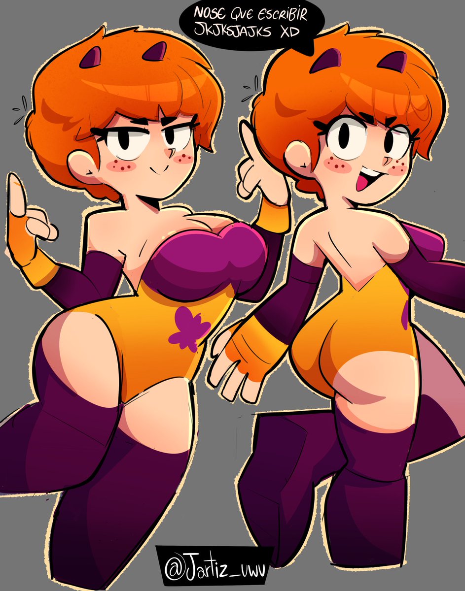 Jartiz_uwu's tweet photo. C acerca halloween y Bea lo sabe 🎃
#BrawlStars #BrawlStarsArt https://t.co/D7ROkGDYnt