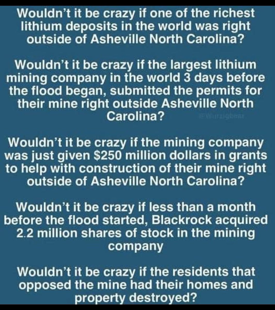 Documents have been posted verifying this.   Look up Lithium mining / NC.