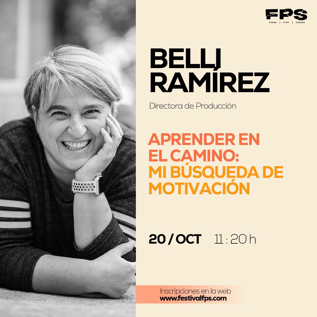 Festival FPS (@festivalfps) on Twitter photo Después de una semana intensita... qué mejor que terminarla anunciando la ponencia de <a href="/BelliRamirez/">Belli Ramirez 🏳️🌈</a> 🎬
Con más de 30 años de experiencia en la Dirección de Producción, es además fundadora de <a href="/MrCohl/">Mr. Cohl PRODUCCION DE ANIMACION</a>
Belli es toda una referente en el sector, ¡no nos la perdemos ni de broma! 🍿 Después de una semana intensita... qué mejor que terminarla anunciando la ponencia de <a href="/BelliRamirez/">Belli Ramirez 🏳️🌈</a> 🎬
Con más de 30 años de experiencia en la Dirección de Producción, es además fundadora de <a href="/MrCohl/">Mr. Cohl PRODUCCION DE ANIMACION</a>
Belli es toda una referente en el sector, ¡no nos la perdemos ni de broma! 🍿