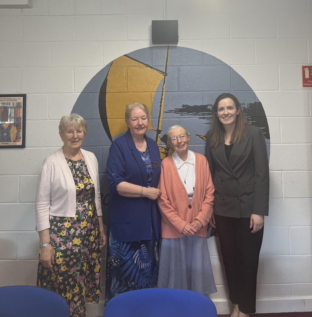 stmarysmallow's tweet photo. Celebrating Mercy Day with the Sisters of Mercy. We are proud of our mercy roots and values, may we all be “shining lamps, giving light to all around us”. https://t.co/ox42EIckzS