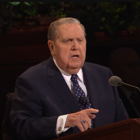 TheCougChron's tweet photo. "They've reduced His righteousness to mere prudishness, His justice to mere anger, His mercy to mere permissiveness. We must not be guilty of such simplistic versions that conveniently ignore teachings we find uncomfortable." - President Jeffrey R. Holland

#GeneralConference https://t.co/pNC0KwoFK0
