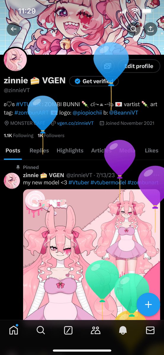 zinnie 🍰 VGEN tweet media