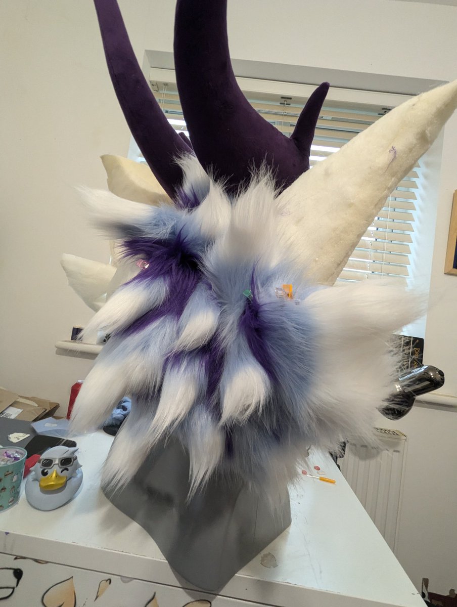 Daring Duck Designs (@daringduckdsns) on Twitter photo Massively underestimated how complex the hair for <a href="/ChanceDragonn/">👑Chance👑 🔜 ✨ Aug Animalz + EF 29 + NFC 2026 ✨</a> would be but it's getting there. (Hugely appreciate how patient Chance has been with all this! ♥️)
This has been by far the most complex part I've worked on and my brain is now mush! 😅
#fursuitmaker #wip Massively underestimated how complex the hair for <a href="/ChanceDragonn/">👑Chance👑 🔜 ✨ Aug Animalz + EF 29 + NFC 2026 ✨</a> would be but it's getting there. (Hugely appreciate how patient Chance has been with all this! ♥️)
This has been by far the most complex part I've worked on and my brain is now mush! 😅
#fursuitmaker #wip