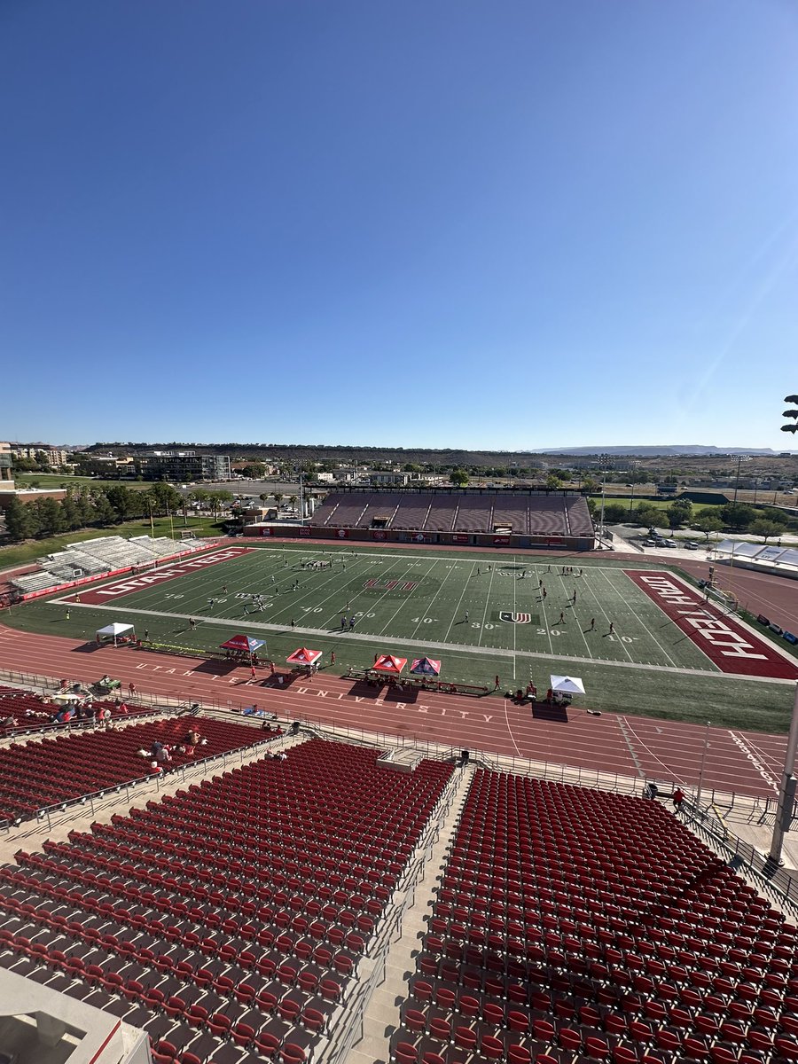 It’s Game Day! Commenting ESPN broadcast today for WAC Utah Tech and Seattle U matchup! 11 a.m. game start!
