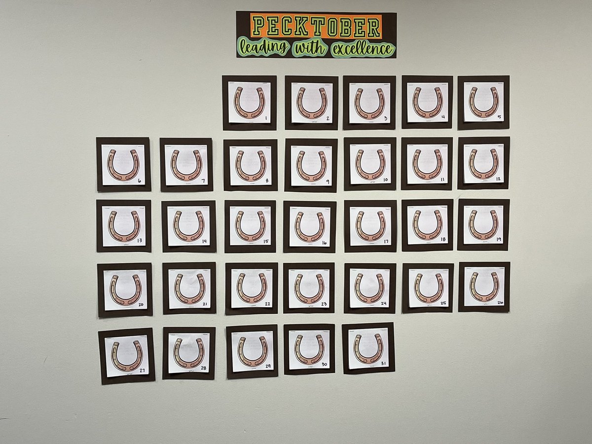Laura Megronigle (@lmegronigle) on Twitter photo October is Principal Appreciation Month or as we like to call it Pecktober - celebrating <a href="/PrincipalPeckha/">Lacey Peckham</a> and showing her appreciation all month long with a fun advent calendar with lots of surprises! She deserves it, she is the BEST! 🐴🔴⚫️⚪️🐴 <a href="/mchsmustangs/">Middle Creek HS</a> October is Principal Appreciation Month or as we like to call it Pecktober - celebrating <a href="/PrincipalPeckha/">Lacey Peckham</a> and showing her appreciation all month long with a fun advent calendar with lots of surprises! She deserves it, she is the BEST! 🐴🔴⚫️⚪️🐴 <a href="/mchsmustangs/">Middle Creek HS</a>