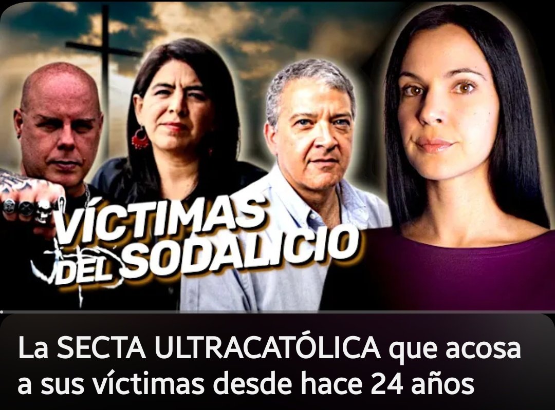 JEESxorcismo's tweet photo. En el episodio de hoy del canal de YouTube Preguntas Incómodas @preguntas_i, hablamos tres de los que somos perseguidos y acosados desde hace muchos años por el #Sodalicio y sus socios políticos y económicos. No se lo pierdan.
👉🏻https://t.co/0gBF7hqZfd👈🏻 https://t.co/7XC0UUTwD9
