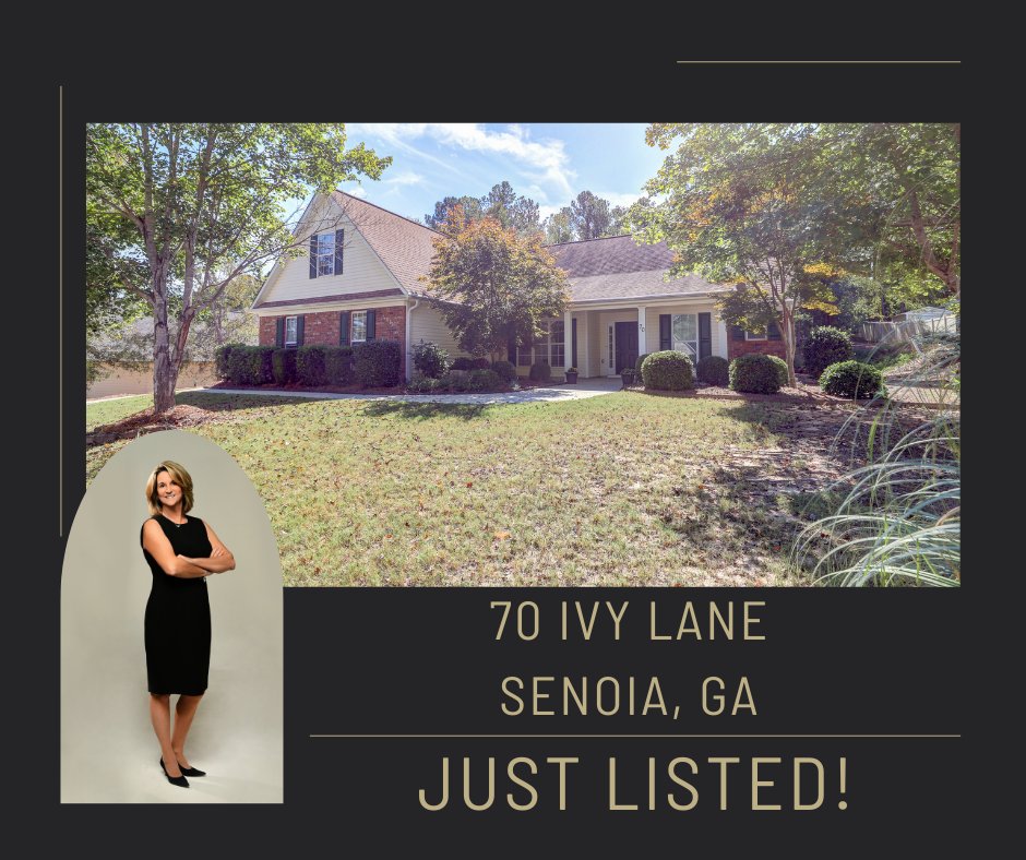 KimPeacock60's tweet photo. 70 Ivy Ridge,  Senoia 
Step less ranch home for sale in Ivy Ridge subdivision
4 beds | 3 baths | 2236 sq ft | $454,900
Full listing here-
https://t.co/O8a62Jk4Bt
Listed by Kimberly Peacock 
(404) 202-8332
Realtor | Associate Broker 
Contact me for a showing! https://t.co/fhH1qUZCm3