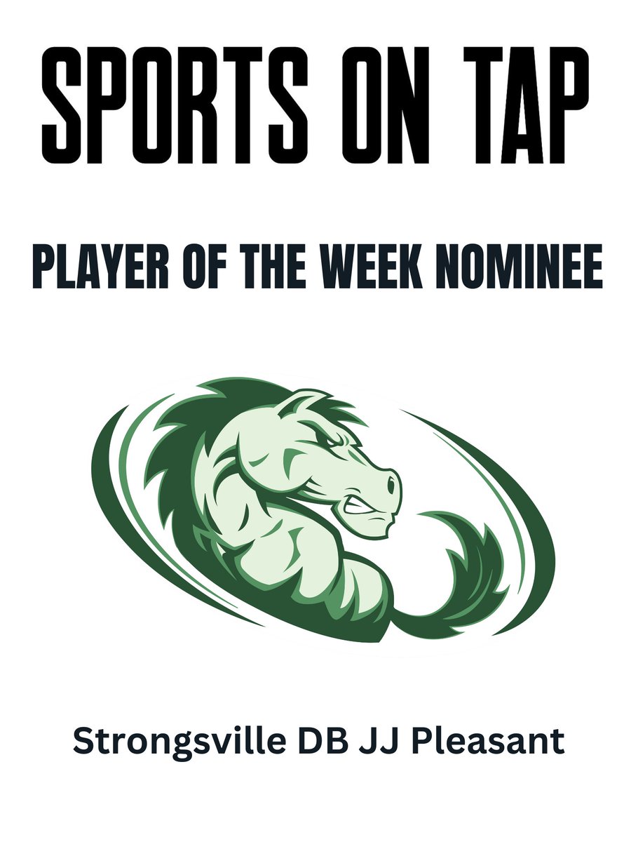 SOTPodcast's tweet photo. Strongsville DB JJ Pleasant
80 Yard Kick Return Touchdown
83 Yard Punt Return Touchdown https://t.co/6XilWkjY1E