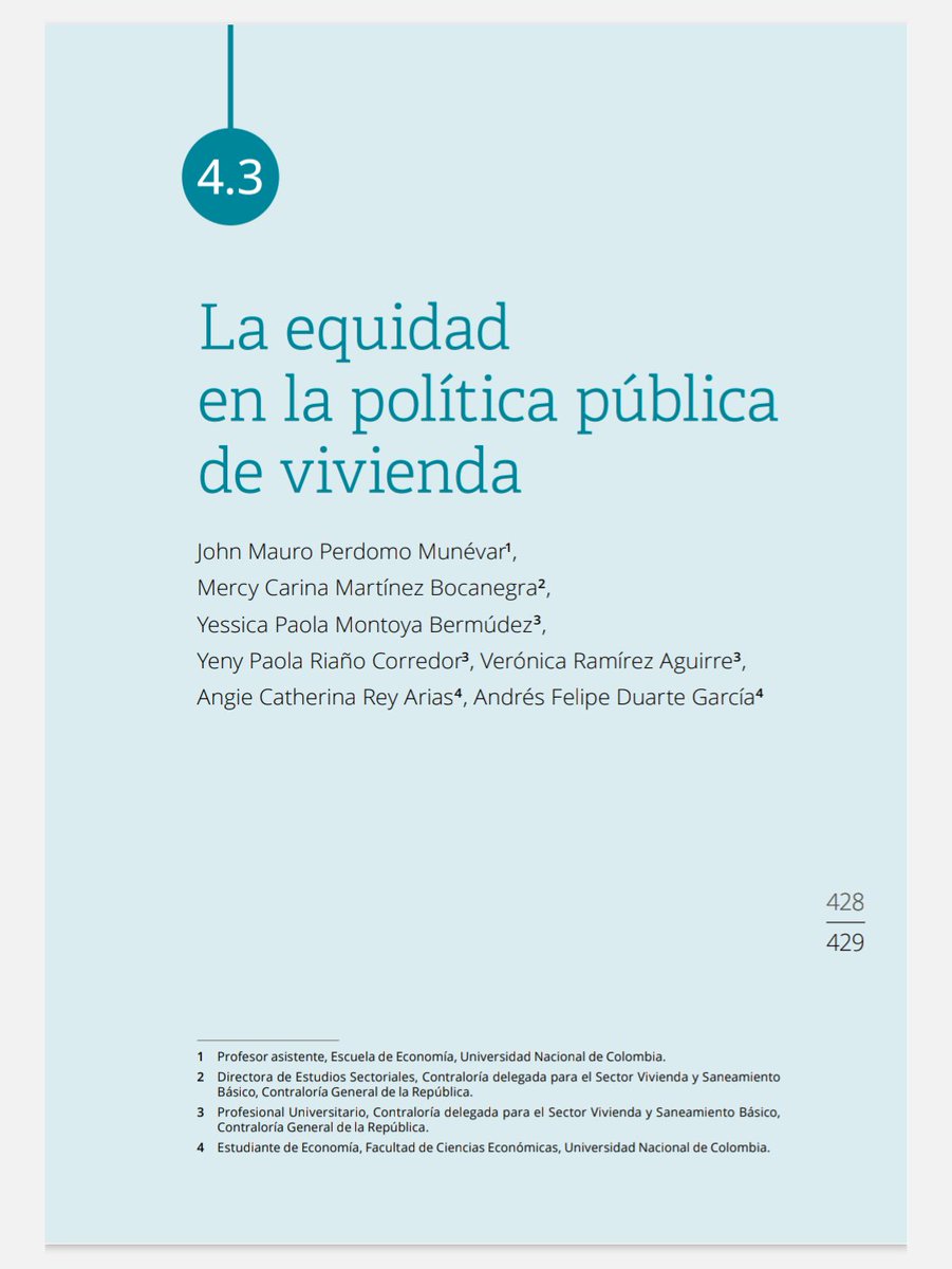 🚨¿Por qué seguimos siendo pobres en 🇨🇴? 🚨

Profesorxs y estudiantes de la <a href="/fceunal/">Facultad Ciencias Económicas UNAL</a>, junto con los equipos de la <a href="/CGR_Colombia/">Contraloría General de la República de Colombia</a>, analizamos estás preguntas desde una perspectiva sectorial. 

Invitadísimxs a leer, discutir y compartir el resultado 👇🏾

fce.unal.edu.co/centro-editori…