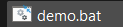 TheRedDemoman's tweet photo. @PRPSpy //after that, save the file as a .bat file (when saving, remove the .txt thing and replace with .bat, i'll put an example here)

//once done, you should open the .bat file, and a terminal should pop up with what was entered (can be changed by swapping the "hi" for something else) https://t.co/cWeP5H8EwH
