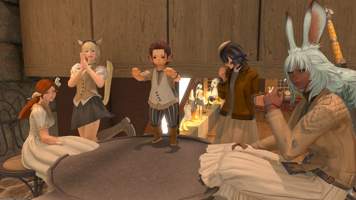 Gameman_LoveYou's tweet photo. アパレルショップ「COF(コフ)」
秋コーデです！おしゃれになりました！
店内もおしゃれで店員さんも素敵で 最高なお店✨

#COF_FF14 
#FF14マネキンショップ 
#エオイベ https://t.co/RhZwD1Lnpy