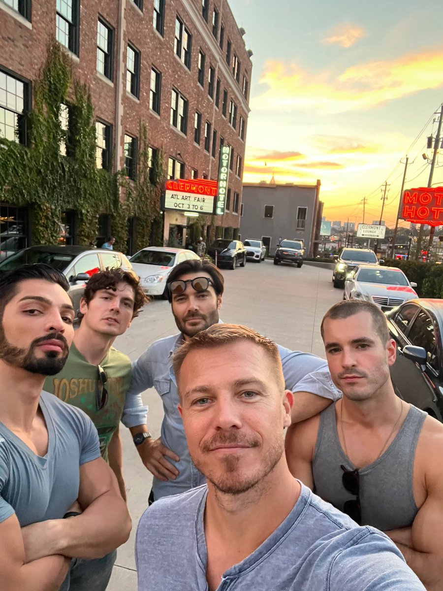 Just the boys and some ginger ales in Atlanta. #BDBSeries ⁦<a href="/PassionFlix/">Passionflix</a>⁩