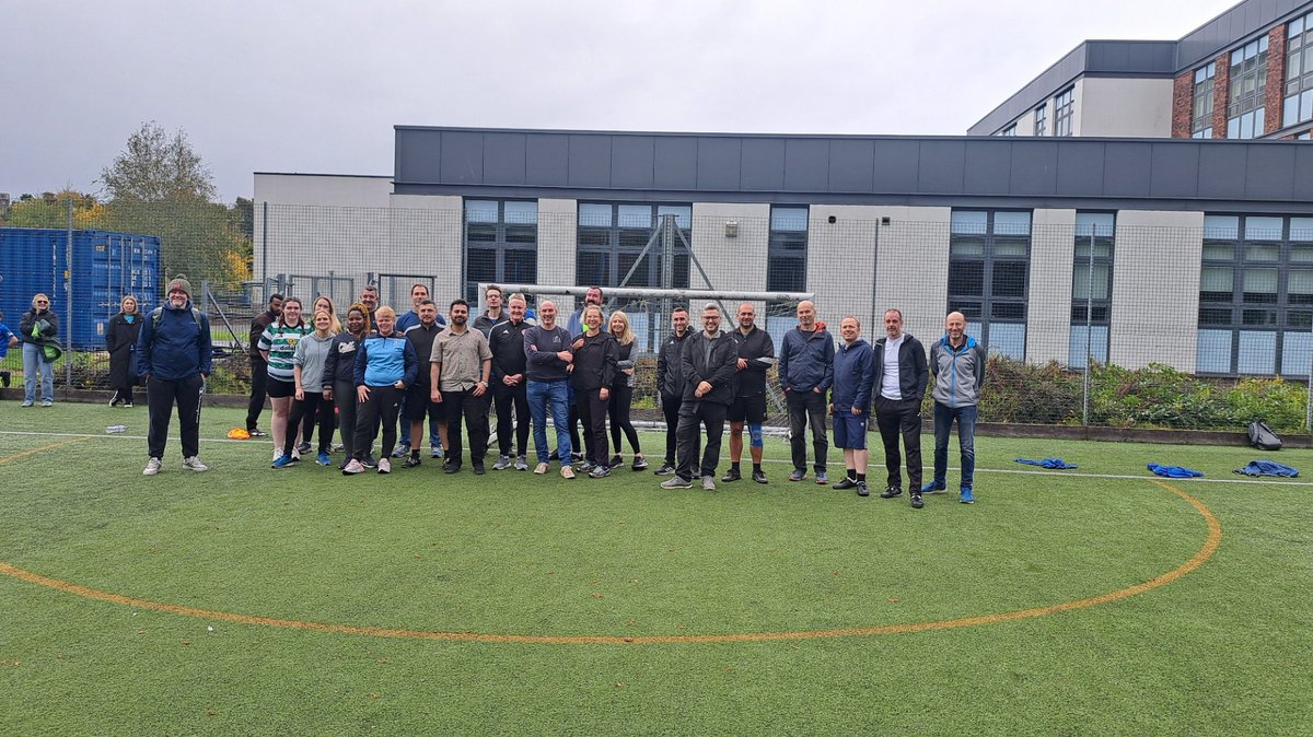 ST_NINIANS_PS's tweet photo. On Friday we rounded the first season of Friday Football with our families. They took the win this time but the pupils will be training hard to reclaim the trophy in term 3. Thank you for the amazing support this term. A big shoutout to @loumacfitness for sponsoring our team too! https://t.co/U2TEXm1RYw
