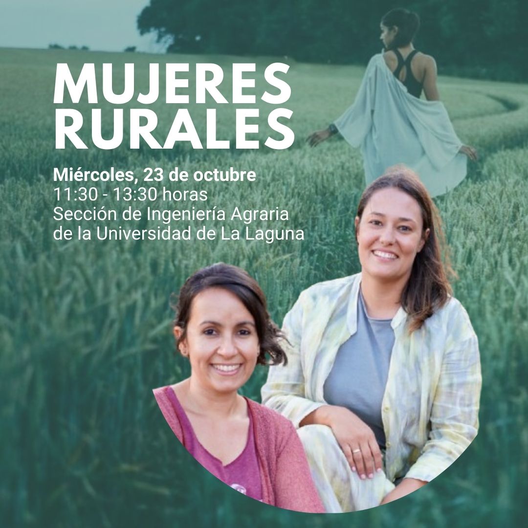 enoturismoull's tweet photo. 🌱 La Cátedra de Agroturismo y Enoturismo de Canarias y la Sección de Ingeniería Agraria rinden homenaje a las Mujeres Rurales 🌱
📅 Miércoles, 23 de octubre, 11:30 – 13:30, Sección de Ingeniería Agraria
¡Inscríbete aquí! 👉 https://t.co/66mzqhqqJ6
#quesosull #agroturismoull https://t.co/m48QunNiYe