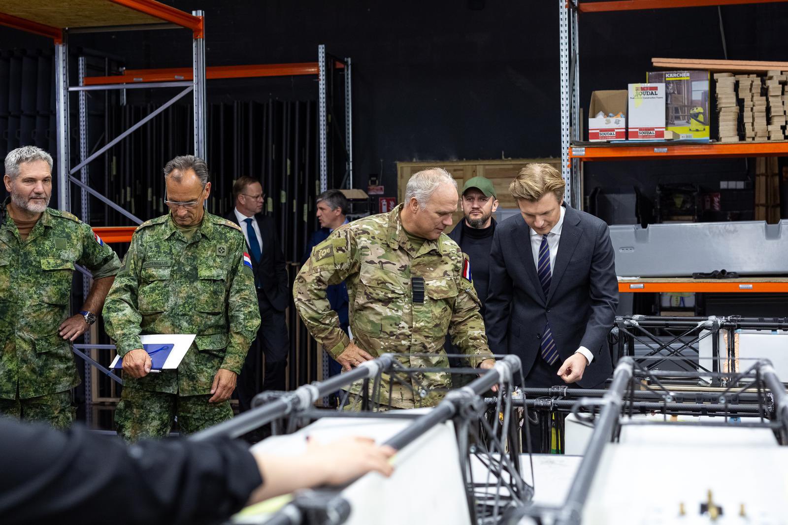 Міністр оборони Нідерландів Рубен Брекельманс в Україні