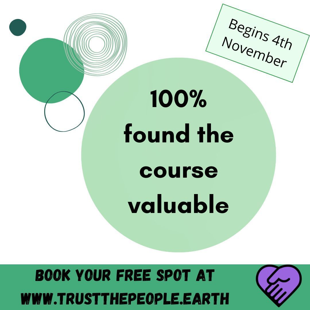 Date for your diary!  Our next FREE community organising course will start on 4th November 2024, for 4 weeks and will give you tools to help you shape things for the better.  More info: buff.ly/3ISWSSr