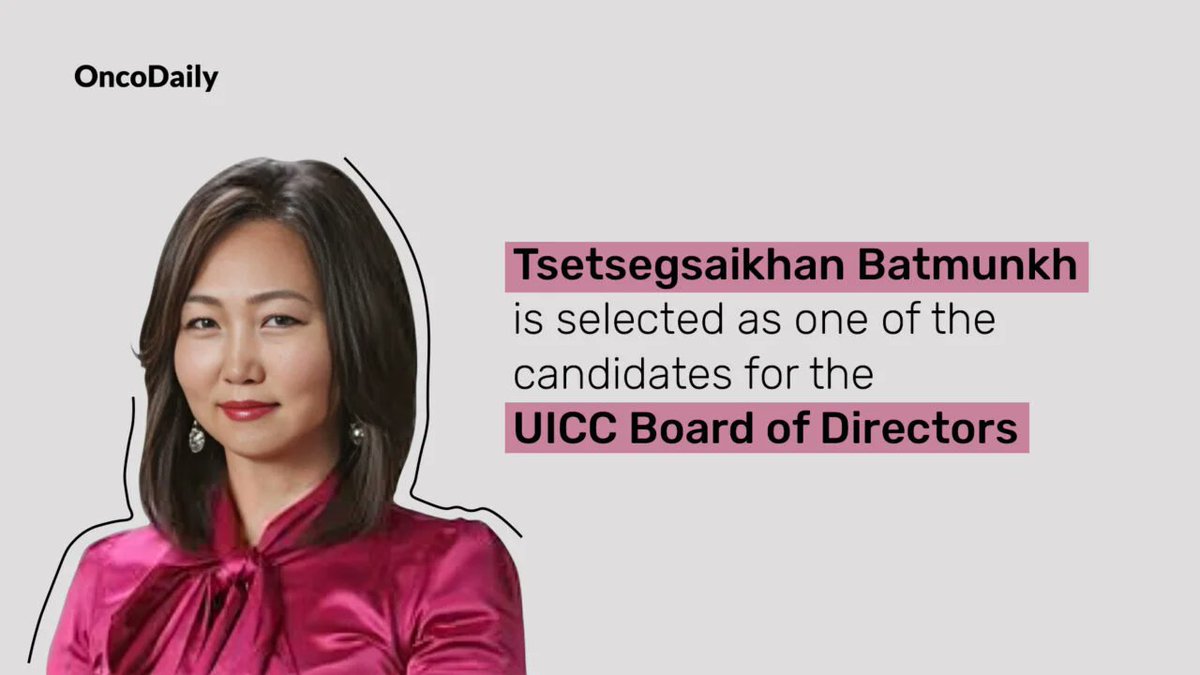 Leading the Fight Against Cancer in Mongolia: An Interview with Tsetsegsaikhan Batmunkh 🚩

Discover how Dr. <a href="/TsegiBatmunkh/">Tsetsegsaikhan Batmu</a>, founder of the National Cancer Council of Mongolia, is driving critical efforts in cancer prevention, patient support, and global partnerships. Learn about