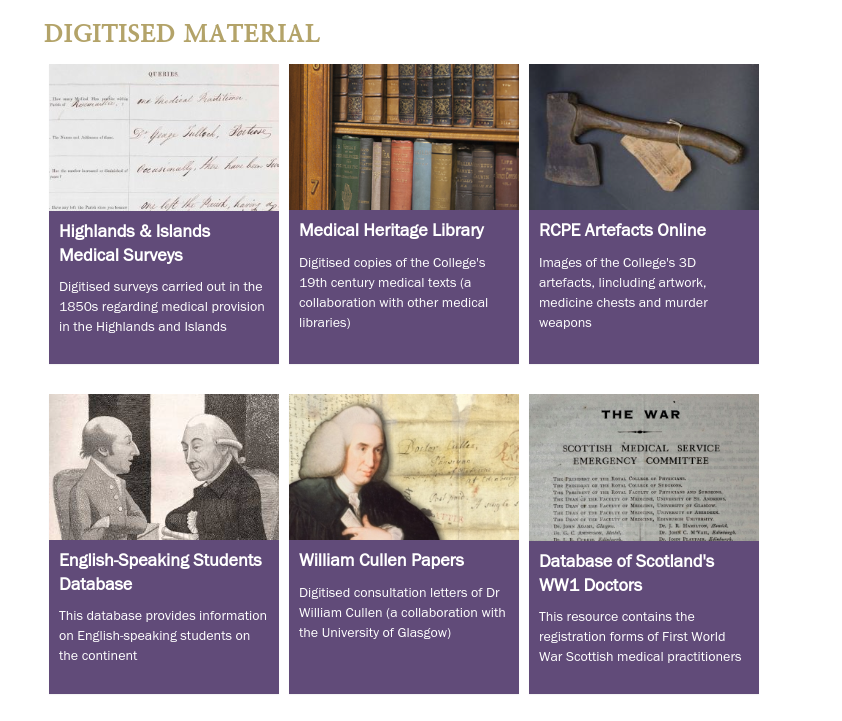 joedragovich's tweet photo. The Royal College of Physicians Edinburgh digital collections have a variety of medical themed soruces for scotland from the #c18th to the #c20th.
🗃️ 🧪 #histmed
https://t.co/P5PaTh025Z https://t.co/01Gl5qlvYs