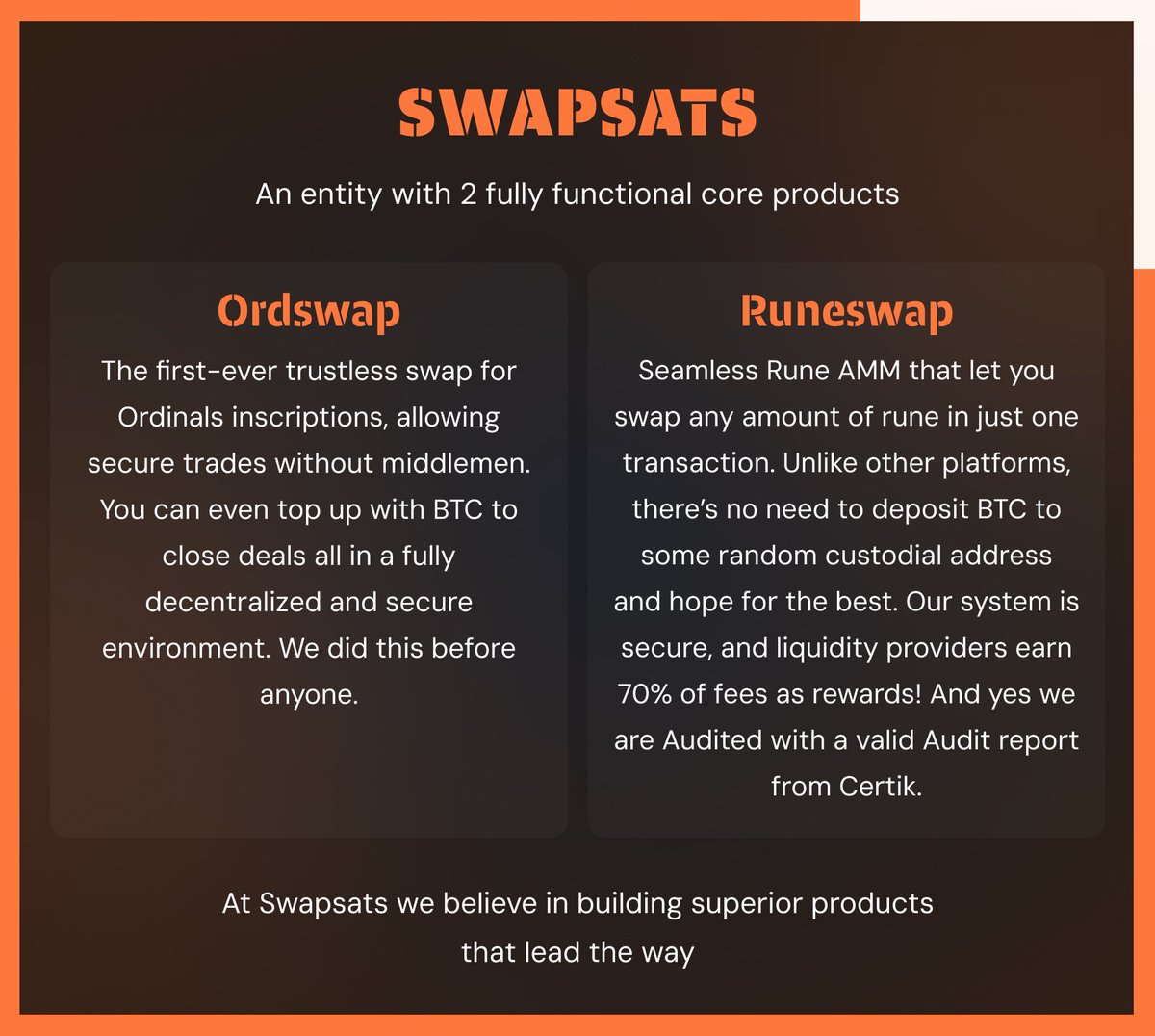Swapsats.io tweet media
