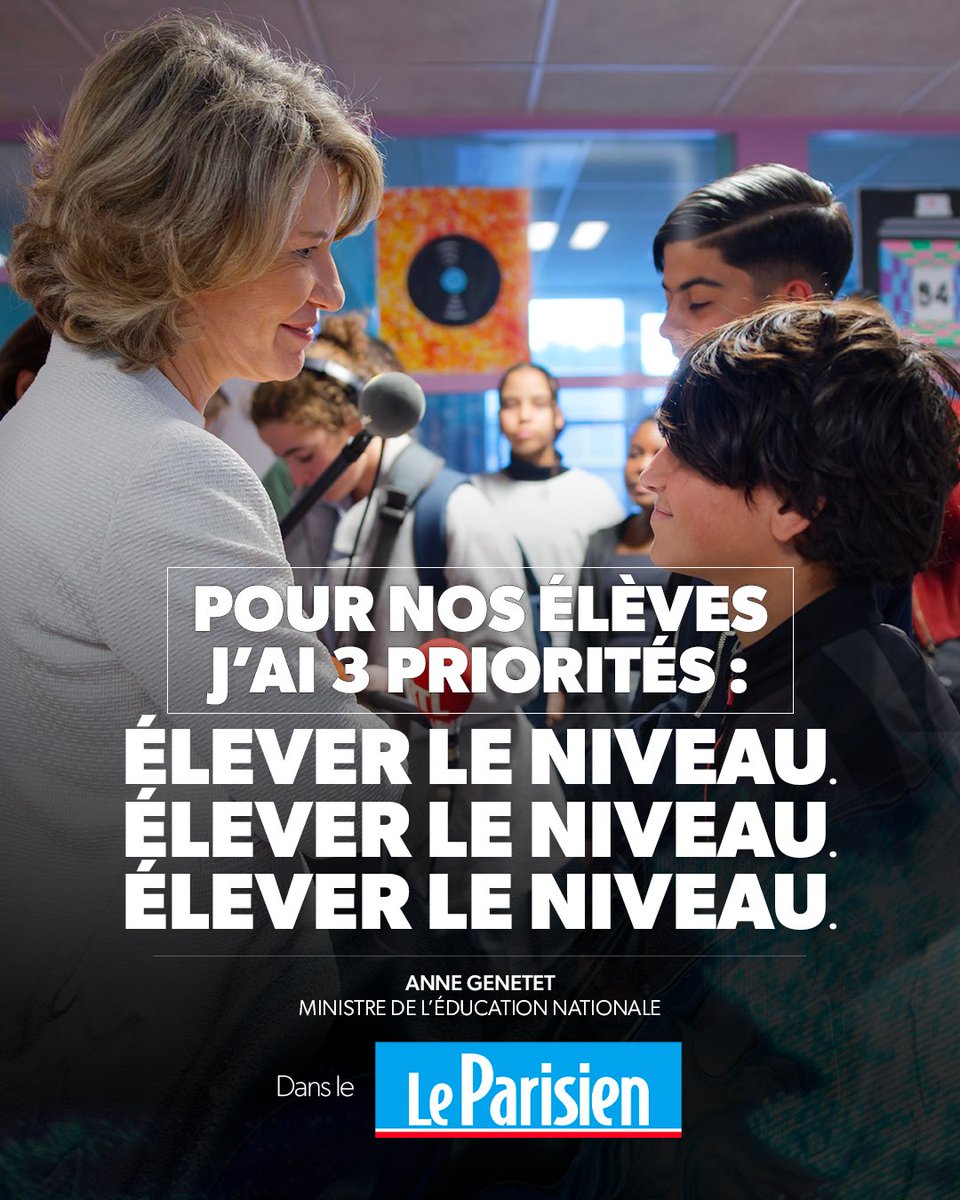 Anne Genetet tweet media