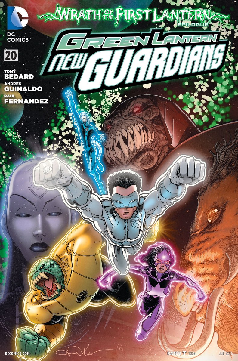 chelsdaniel280's tweet photo. Green Lantern: New Guardians #20 Cover - Art by Aaron Kuder and Wil Quintana
#WhiteLantern #KyleRayner
#Arkillo #CarolFerris #Indigo1
#Atrocitus #Larfleeze #SaintWalker
#WrathOfTheFirstLantern
#GreenLantern #New52 #dccomics https://t.co/BV2kQpZbCU