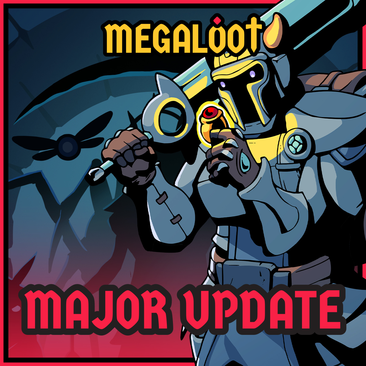 Hey everyone!

We just pushed a Major Update to Megaloot featuring new items, balance changes and performance optimizations. Check the🧵for more info!

In celebration of this occasion, we're setting a 20% Discount on #Steam

#roguelike | #Indiegame | #Megaloot