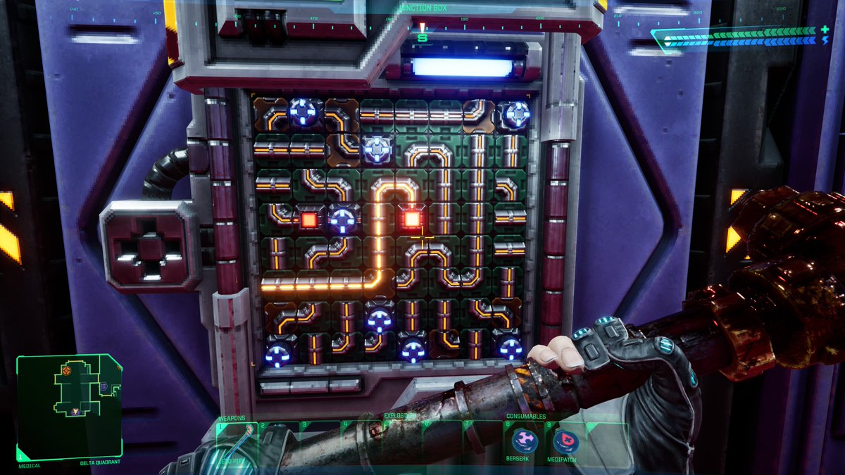 zekesyeet's tweet image. These puzzles remind me of BioShock, but so far have been annoying #SystemShock