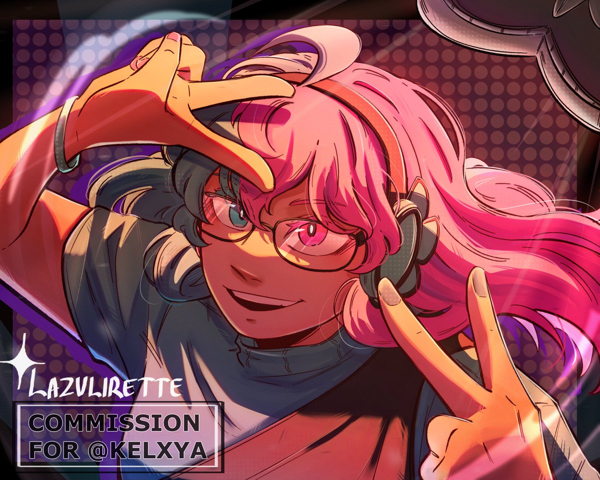 kelxya's tweet photo. LOOK, IT ME 💙🩷

This absolutely GORGEOUS commission is by @Lazulirette , 100/10 would recommend, they are so good!!! https://t.co/kh1xyIMZXv