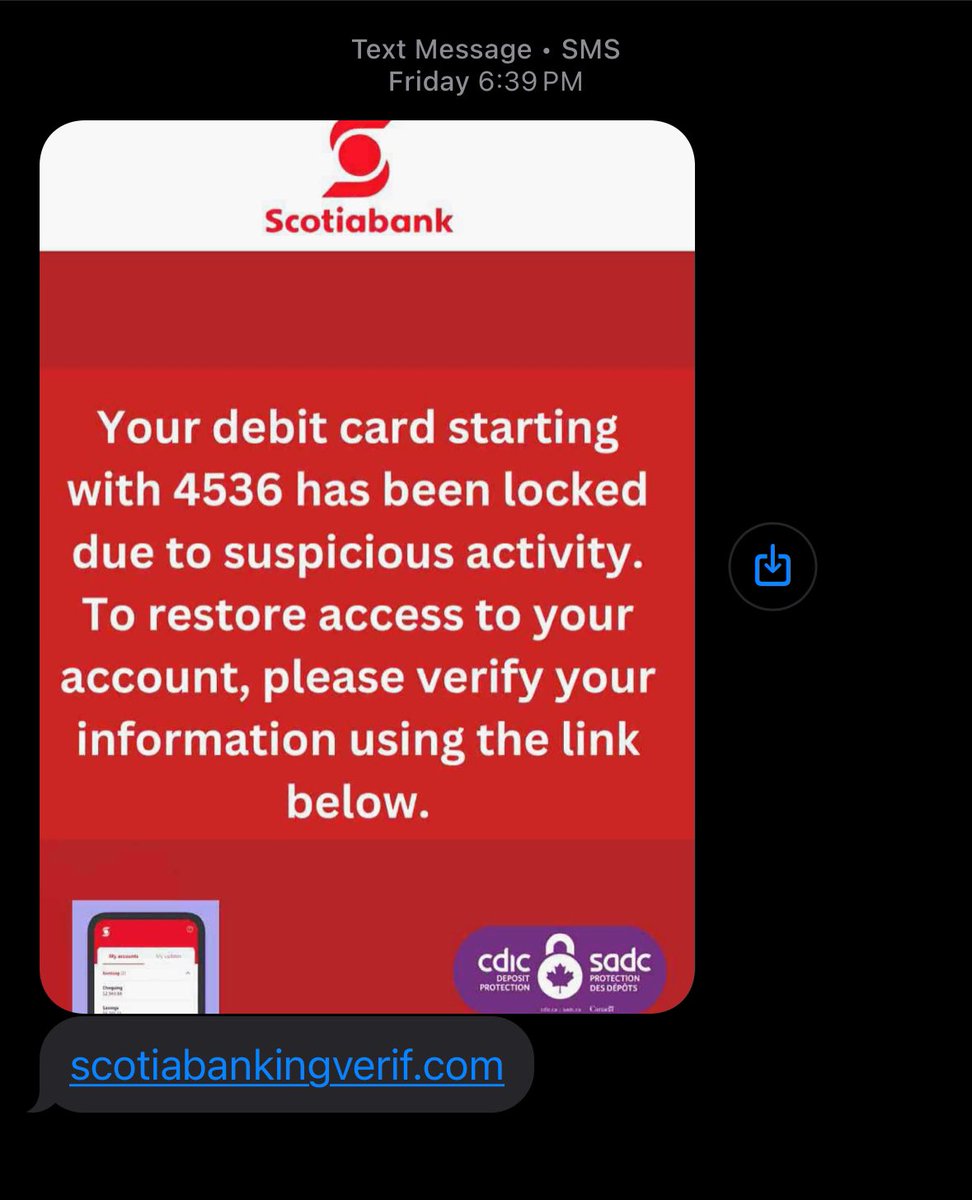 mukteswar3's tweet photo. How fraudulent sms are triggered, I am recently received one here it is.

Beware of this kind of messages. https://t.co/wuCjL7flP7