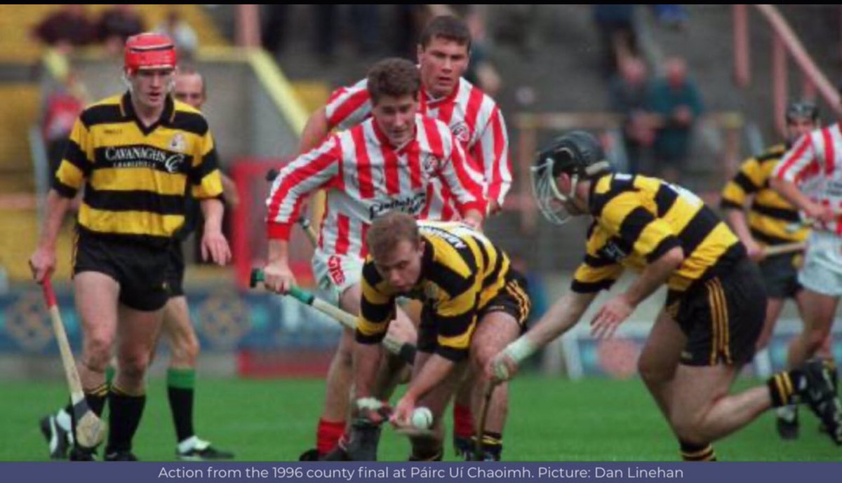 Cork Hurling History (@hurlinghistory) on Twitter photo Action shots from the <a href="/OfficialCorkGAA/">Cork GAA</a> County Senior Hurling Championship Final at the old <a href="/PaircUiCha0imh/">SuperValu Páirc Uí Chaoimh</a> between <a href="/AvondhuGAA/">Avondhu GAA</a> and Imokilly on this day in 1996 #corkhurlinghistory 🟨⬛️ 🟥⬜️ Action shots from the <a href="/OfficialCorkGAA/">Cork GAA</a> County Senior Hurling Championship Final at the old <a href="/PaircUiCha0imh/">SuperValu Páirc Uí Chaoimh</a> between <a href="/AvondhuGAA/">Avondhu GAA</a> and Imokilly on this day in 1996 #corkhurlinghistory 🟨⬛️ 🟥⬜️