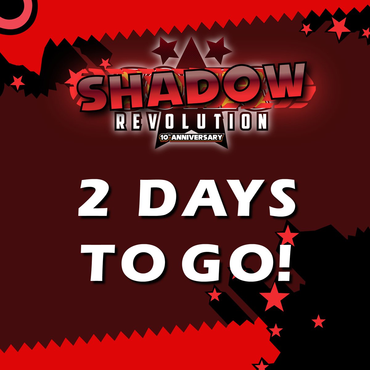 SonicRevolt's tweet photo. 2 more days until Shadow Revolution! Who is ready to bring the Revolution? https://t.co/rrutfLAwsB
