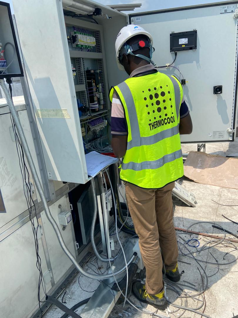 THERMOCOOLUG's tweet photo. Our team in Congo commissioning AHUs and VRF system. https://t.co/cuMUqcNLYR