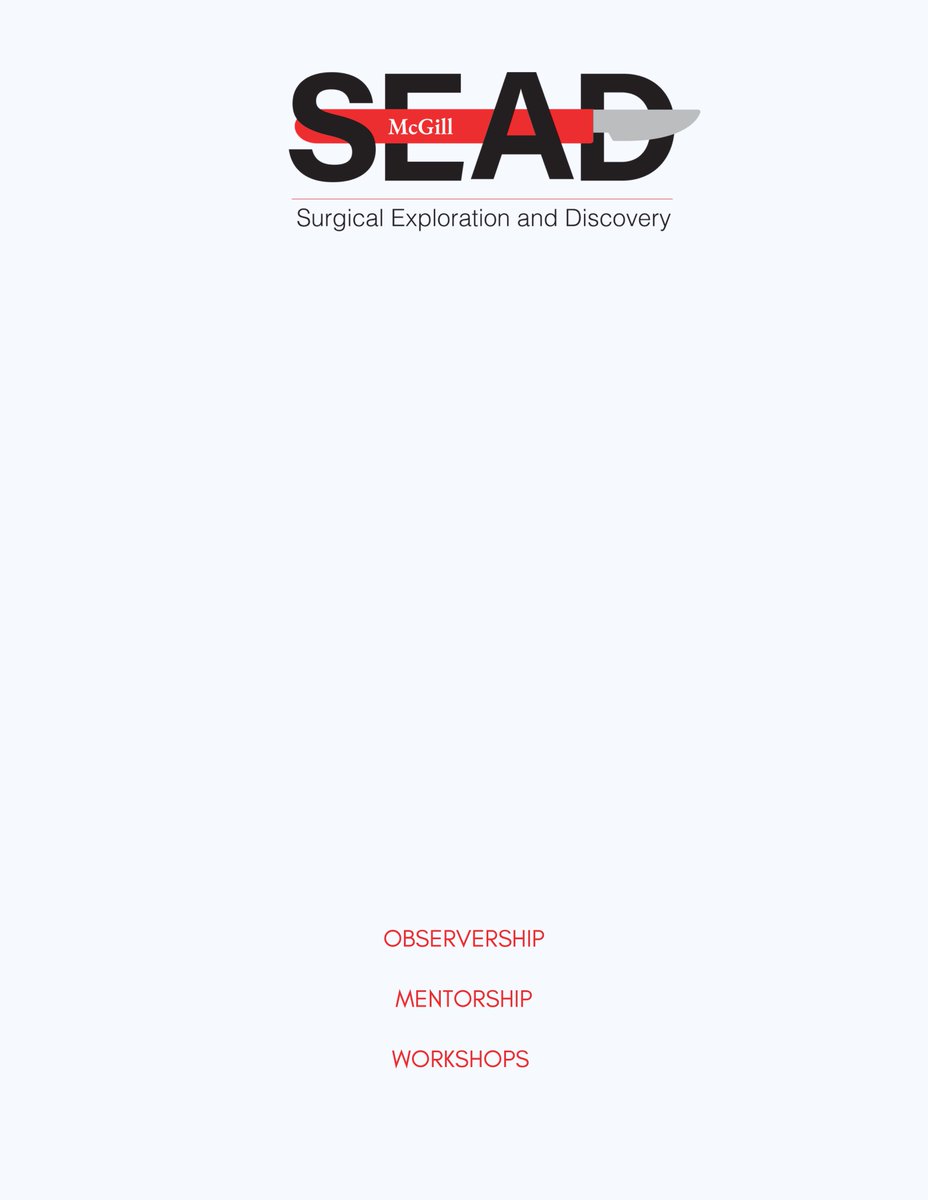 We’re excited to share the first annual SEAD 2024 report, highlighting all the hands-on learning, OR experiences, and mentorship opportunities that made this year unforgettable. Check out our website to read the full report! 📊✨ seadmcgill.ca