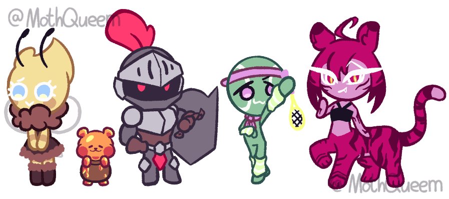 MothQueem's tweet photo. It's my ocs turn to get cookiefied! ✨️

#dandysworld #dandysworldoc #cookierun https://t.co/M3kT5dqvFQ