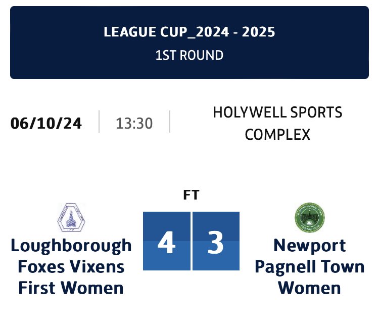 A tough battle but the we progress to the next round of the league cup

Goals:
Freer ⚽️⚽️
Johnson ⚽️
Sheridan ⚽️
