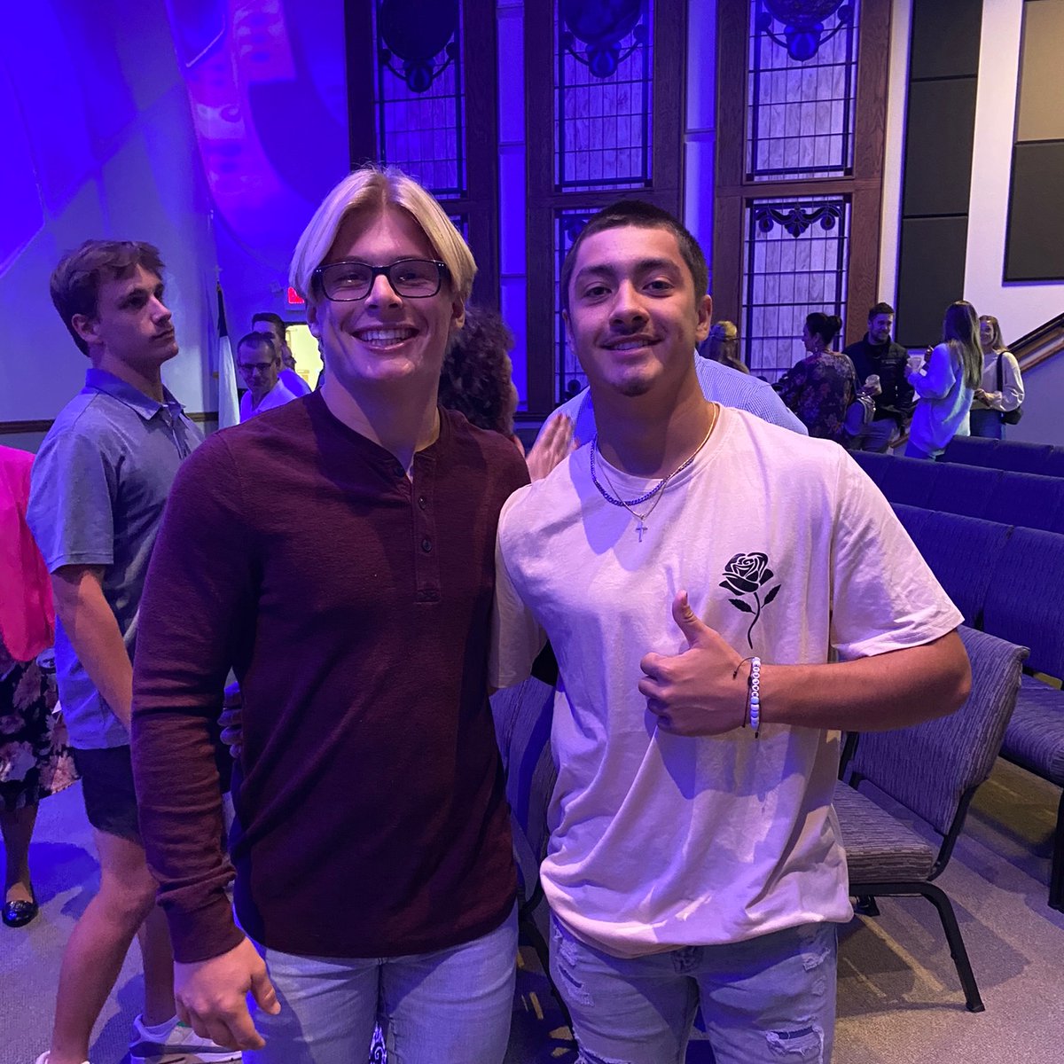 JaxGlen's tweet photo. I knew you as a brother on the football field, but more importantly I knew you as a brother in Christ. 
Till we meet again, Rudy https://t.co/0QRkuf7lV0