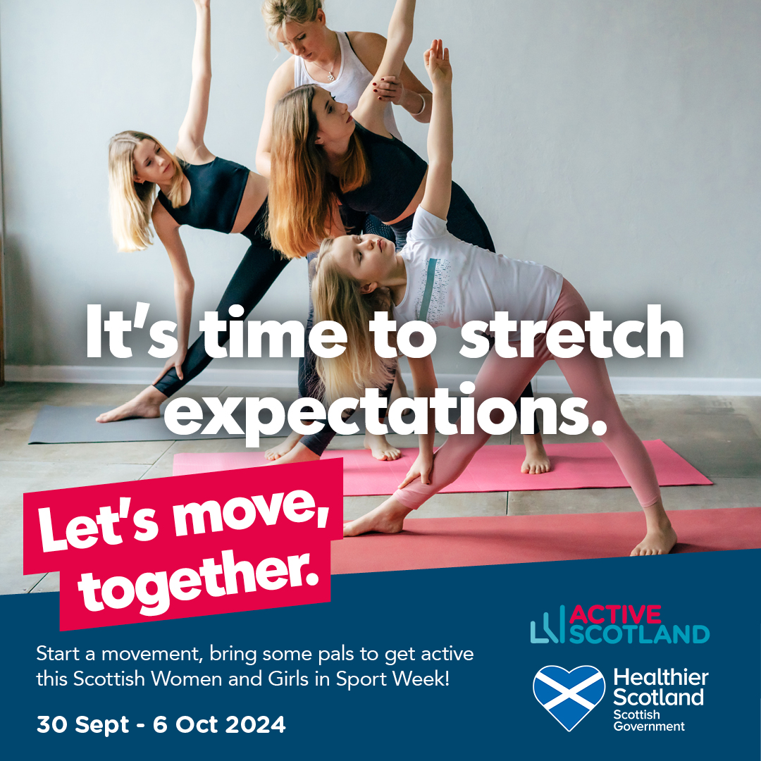 That's a wrap!🤸‍♀️

Thanks to everyone who has taken the time to share their knowledge &amp; experiences this week👏You have all contributed to another highly successful Scottish Women &amp; Girls in Sport Week🏆

Let's keep the conversation going! #SheCanSheWill