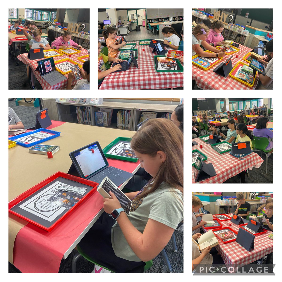 More Book Tasting fun! #gr8gators <a href="/GardenRidgeES/">Garden Ridge ES</a>