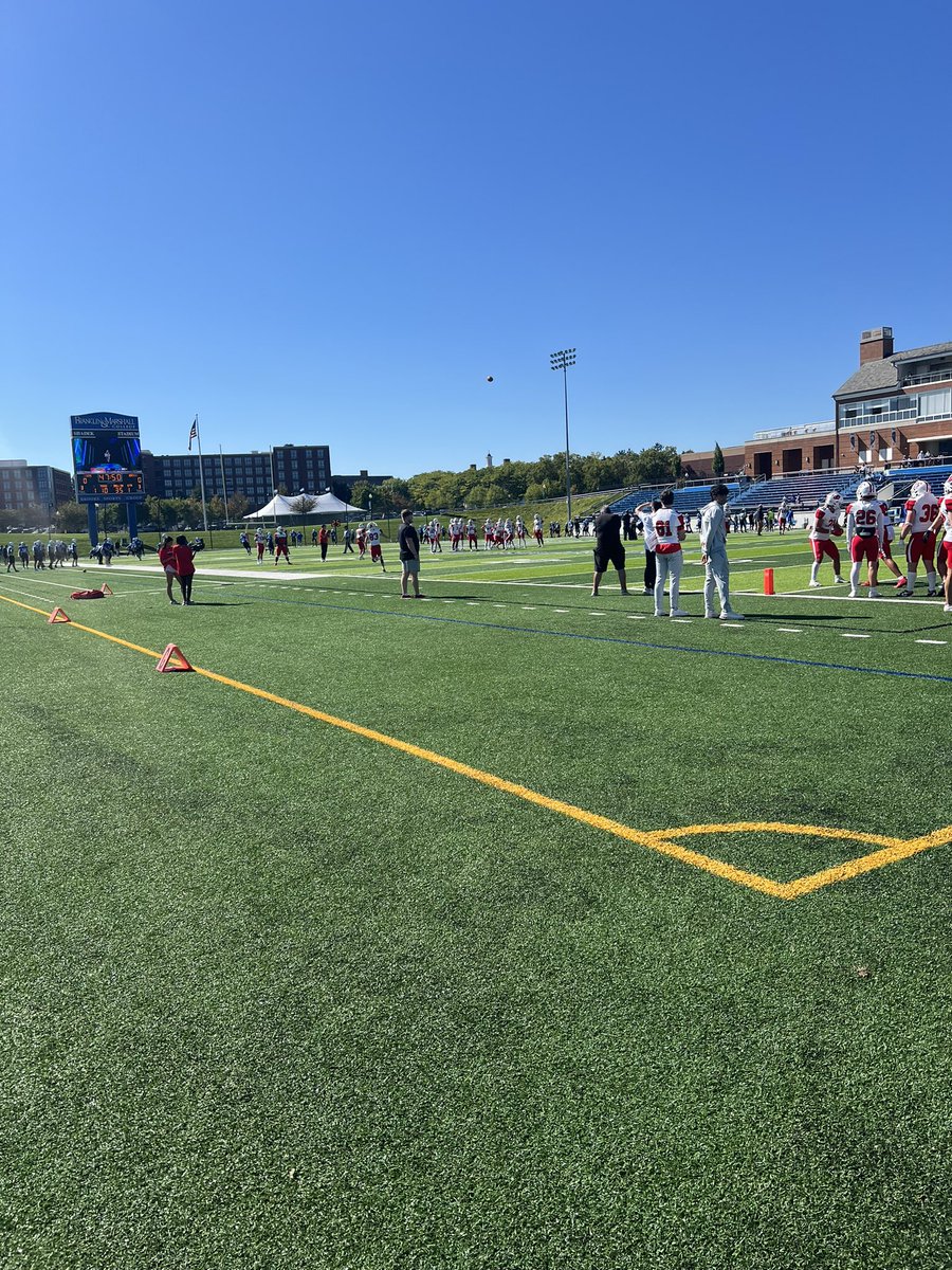 Thank you <a href="/Coach_Phelan25/">Michael Phelan</a> for having me on a gameday visit for F&amp;M ! It was a great game for the Dips and I loved the tour around campus ! Excited to stay in touch !

<a href="/JPMCoachWillz/">Coach Julian Williams</a> 
<a href="/JPCoachThompson/">Bcthompson51</a> 
<a href="/DBCoachJoey/">Joey Cannavacciuolo</a> 
<a href="/JPMcCaskeyFB/">JP McCaskey Football</a> 
<a href="/BIGMAVERICK73/">John Jones</a>